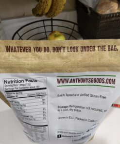 Anthony's Organic Potato Starch, Unmodified, 5 lb, Gluten Free & Non GMO, Resistant Starch 20 719qtz7bvaL