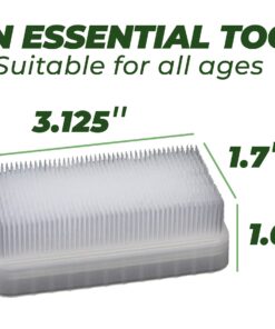 Wilbarger Therapy Brush - Therapressure Brush for Occupational Therapy for Sensory Brushing – Designed by Patricia Wilbarger – Use as Part of The Wilbarger Brushing Protocol – 12 Pack 15 719rUorvueL