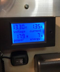 bayite DC 6.5-100V 0-100A LCD Display Digital Current Voltage Power Energy Meter Multimeter Ammeter Voltmeter with 100A Current Shunt 73 719rcTVMzoL