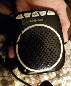 WinBridge WB001 Portable Voice Amplifier with Headset Microphone Personal Speaker Mic Rechargeable Ultralight for Teachers, Elderly, Tour Guides, Coaches, Presentations, Teacher 52 719rqFAz6sL