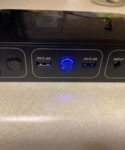 HALO Bolt 58830 mWh Portable Phone Laptop Charger Car Jump Starter with AC Outlet and Car Charger - Black Graphite 32 719s8oxR3aL