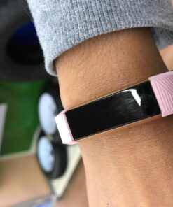 IQShield Screen Protector Compatible with Fitbit Alta HR (2017,Alta 2016,Ace 2018)(6-Pack) Anti-Bubble Clear TPU Film 1.38 INCH 46 719sQnIQCcL