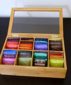 Oceanstar - TB1323 Oceanstar Bamboo Tea Box, 12 Inch, Natural 36 719tVUj a6L