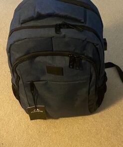 MATEIN Laptop Backpack,Slim Travel Backpack with Laptop Compartment for Men Women,College Daypack Gift Computer Bag fits 15.6 Inch Notebook, Blue 61 719tiN5plJL