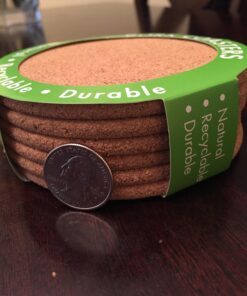 Set of 6 Cork Coasters from Thirstystone 9 719u4FvveOL