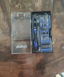 ORIA Precision Screwdriver Kit, 60 in 1 with 56 Bits Screwdriver Set, Magnetic Driver Kit with Flexible Shaft, Extension Rod for Mobile Phone, Smartphone, Game Console, Tablet, PC, Blue 59 719vRVNqCTL