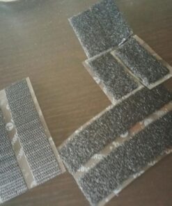 VELCRO Brand Sticky Back Strips with Adhesive | 4 Count | Black 3 1/2 x 3/4 In | Hook and Loop Fasteners for Home Organization, Classroom or Office 4pk 34 719vf9ZMuSL