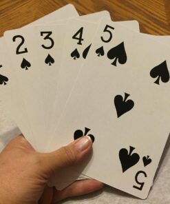 Giant Jumbo Deck of Big Playing Cards Fun Full Poker Game Set - Measures 5" x 7" 40 719vm74pEpL