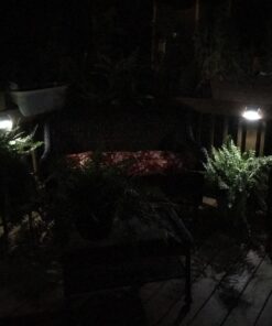 Lightess Solar Stair Lights Outdoor LED Deck Step Lighting Stainless Steel for Paths Patio Pack of 6 Cool White 28 719vpSG81gL