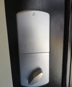 MiLocks DF-02SN Electronic Keyless Entry Touchpad Deadbolt Door Lock Satin Nickel 32 719wxtts1EL