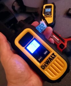 DEWALT DXFRS300 1 Watt Heavy Duty Walkie Talkies - Waterproof, Shock Resistant, Long Range & Rechargeable Two-Way Radio with VOX (2 Pack) 2 Pack 49 719xKe50KlL