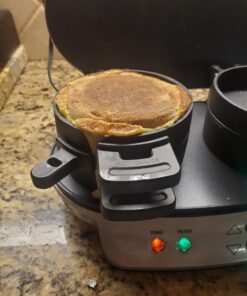 Hamilton Beach Dual Breakfast Sandwich Maker with Timer, Silver (25490A) 51 719xOB4hNZL