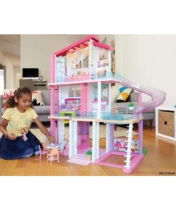 Barbie Dreamhouse Dollhouse with Pool, Slide and Elevator Standard Elevator 75 719xkKn1IrL