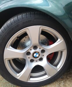 R1 Concepts Eline Drilled Slotted Brake Rotors + Ceramic Pads Kit Bmw 323,325,328, (E46) 30 71A pPwaOL
