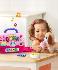 VTech Care for Me Learning Carrier, Pink Standard Packaging 22 71A0b7aK1SL