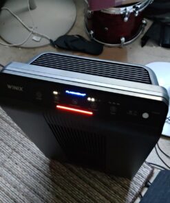 Winix 5500-2 Air Purifier with True HEPA, PlasmaWave and Odor Reducing Washable AOC Carbon Filter Medium , Charcoal Gray 57 71A0uvJzZPL