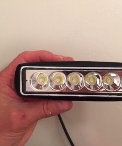 Nilight LED Light Bar 2PCS 18W 6Inch Flood LED Pods Offroad Led Work Light Driving Light Fog Light Boat Light Waterproof for SUV ATV 4WD Car Truck Golf Cart 12V 24V,2 Years Warranty 2Pcs 18W Lights 48 71A10Fk50IL