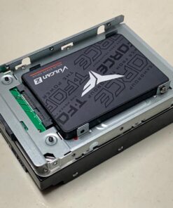 DSLRKIT 2.5" SSD to 3.5" SATA Hard Disk Drive HDD Adapter Caddy Tray CAGE Hot Swap Plug 59 71A1eQCZJoL