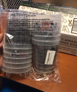 ABN Automotive Paint Mixing Cups - 12 Pack 32oz Plastic Measuring Mixing Cup for Epoxy Resin, Activators, and Thinners 22 71A1pcoCzqL