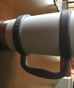 F-32 Handle - 19 COLORS - 20oz Size - Compatible with 20 Oz YETI Tumbler Travel Mug - BPA FREE (20OZ, ZEN GRAY, 1 Count (Pack of 1)) 20ozZen Gray 20.0 ounces 34 71A1x4qgwNL