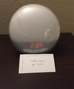 Philips SmartSleep Wake-up Light, Colored Sunrise and Sunset Simulation, 5 Natural Sounds, FM Radio & Reading Lamp, Tap Snooze, HF3520/60 46 71A24W I8wL