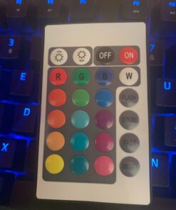 Entiqi Led Strip Lights 6.56ft for 40-60in TV USB Backlight Kit with Remote, 16 Color 5050 Bias HDTV, for 40-60 1 31 71A2Kfaaa L