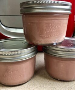 Kerr Wide Mouth Half-Pint Glass Mason Jars 8-Ounces with Lids and Bands 12-Count per Case (1-Case) 45 71A2V76C2sL