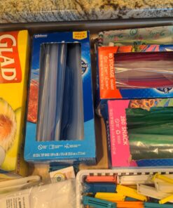 Ziploc Quart Food Storage Freezer Bags, New Stay Open Design with Stand-Up Bottom, Easy to Fill, 75 Count 34 71A51YGr5AL