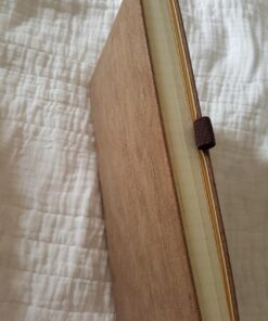 Lemome Thick Notebook - Eco-Friendly Natural Cork Hardcover Writing Notebook with Pen Loop & Premium Thick Paper + Page Dividers Gifts, A5 (5x8) Bound Notebook 41 71A681XtM2L