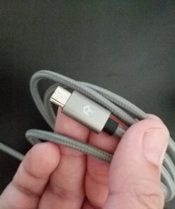 Rankie Micro USB Cable High Speed Data and Charging, Nylon Braided Charger Cord, 3-Pack, 3 Feet 39 71A7LQMvPYL