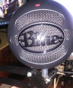 Logitech for Creators Blue Snowball iCE USB Microphone for Gaming, Streaming, Podcasting, Twitch, YouTube, Discord, Recording for PC and Mac, Plug & Play - White Black 46 71A7qw0rGL 1