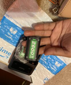 Ponkor Rechargeable Battery Packs for Xbox Series X|S/Xbox One, 2x2600mAh Batteries with High-Speed Charging Station for Xbox One S/Xbox One X/Xbox One Elite Controller 34 71A9ZKBkCZL