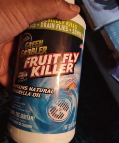 FRUIT FLY GOODBYE Gel Drain Treatment | Drain Fly Killer | Fruit Fly Killer | Drain Flies Treatment | Fruit Flies Treatment | Drain Fly & Fruit Fly Eliminator (32 oz) 29 71AACSChXL