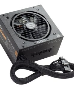 EVGA 110-BQ-0500-K1, 500 Bq, 80+ Bronze 500W, Semi Modular, FDB Fan, 3 Year Warranty, Power Supply 18 71AAJRZZ4SL