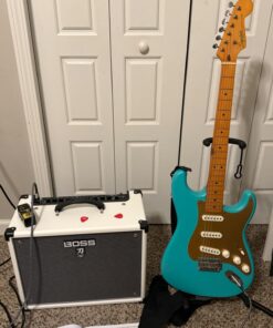 On-Stage XCG4 Black Tripod Guitar Stand, Single 31 71AAjihmjvL