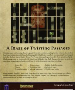 Pathfinder Map Pack: Dungeon Dangers 4 71AAu3erbL