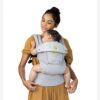 LÍLLÉbaby Complete All Original Ergonomic 6-in-1 Baby Carrier Newborn to Toddler - with Lumbar Support - for Children 7-45 Pounds - 360 Degree Baby Wearing - Inward and Outward Facing - Stone Grey 1 Count (Pack of 1)