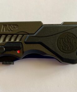 Smith & Wesson SWMP4LS 8.6in S.S. Assisted Folding Knife with 3.6in Serrated Clip Point Blade and Aluminum Handle for Outdoor Tactical Survival and EDC , Black 56 71ABrUDvL 1