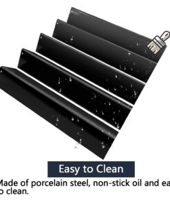 Hongso 7536 Flavorizer Bars 22.5 Inch Replacement for Weber Spirit 300 Series (With Side-Mounted Control Panel) Genesis Silver Gold Platinum B C, Spirit 700 Weber 900, Porcelain Steel Flavor Bars 7537 10 71AC7iefo6L