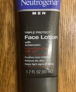 Neutrogena Triple Protect Face Lotion for Men, SPF 20, 1.7 Ounce Mens Triple Protect Lotion 33 71AE2j1dtpL