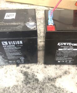 ExpertPower EXP1250 12V 5Ah Home Alarm Battery with F1 Terminals 31 71AEBMr522L