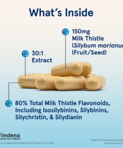 Jarrow Formulas Milk Thistle 150 mg With 30:1 Standardized Silymarin Extract, Dietary Supplement for Liver Function Support, 200 Veggie Capsules, 66-200 Day Supply 200 Servings (Pack of 1) 34 71AF2VgzPrL
