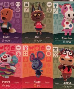 Nintendo Animal Crossing amiibo Cards Series 4 for Nintendo Wii U, 1-Pack (6 Cards/Pack) 31 71AFCmdGbIL 1