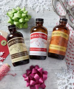 Alternative view of Nielsen-Massey Holiday Gifts Food Flavoring Bundle, Almond Extract, Peppermint Extract, Madagascar Bourbon Pure Vanilla Extract for Baking and Cooking, 4 Ounce Bottles 4 Fl Oz (Pack of 3)