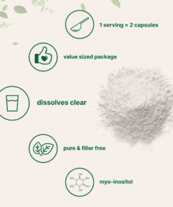 Pure Inositol Powder, Myo-Inositol B8 Powder, 1KG (2.2 Pounds), Strongly Supports Liver Health & Antioxidant, Super Inositol for Hair and Inositol for Sleep, Non-GMO and Vegan Friendly 2.2 Pound (Pack of 1) 15 71AGUzOGVFL