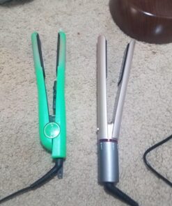 FURIDEN Professional Salon Quality Hair Straightener, Hair Straightener and Curler 2 in 1, Flat Iron Curling Iron in One, Fast Results | Long Lasting Gold 55 71AGZFnEejL