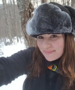 mysuntown Winter Hats for Women Men 2023, 22-24″ Winter Hat Hunting Trapper Hat Ushanka Ear Flap Chin Strap w/Windproof Mask Large Black 61 71AHCKy2fcL