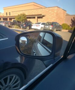 Lebogner 2 Pack Blind Spot Mirrors Car Accessories, 2" Round HD Glass Slim Frameless Convex Rear View Mirror, Wide Angle 360°Rotate 30°Sway Adjustable Stick On Mirror For All Cars, SUV, And Trucks 29 71AIQEKUZL