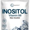 Pure Inositol Powder, Myo-Inositol B8 Powder, 1KG (2.2 Pounds), Strongly Supports Liver Health & Antioxidant, Super Inositol for Hair and Inositol for Sleep, Non-GMO and Vegan Friendly 2.2 Pound (Pack of 1) 13 71AIoJzHkOL