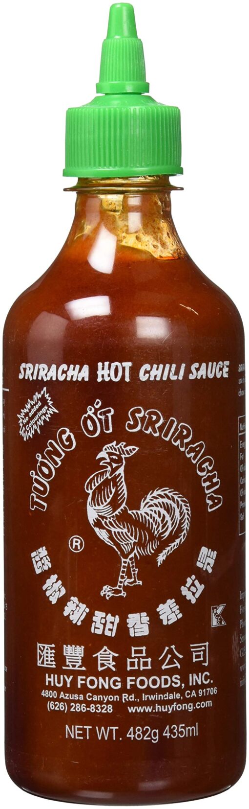 Huy Fong, Sriracha Hot Chili Sauce, 17 Ounce Bottle 1.06 Pound (Pack of 1)